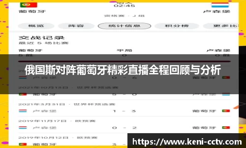 俄国斯对阵葡萄牙精彩直播全程回顾与分析